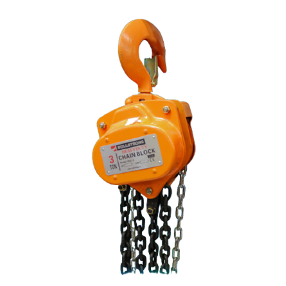 BULLSTRONG CHAIN BLOCK HSZ-V ORANGE 3TX3M