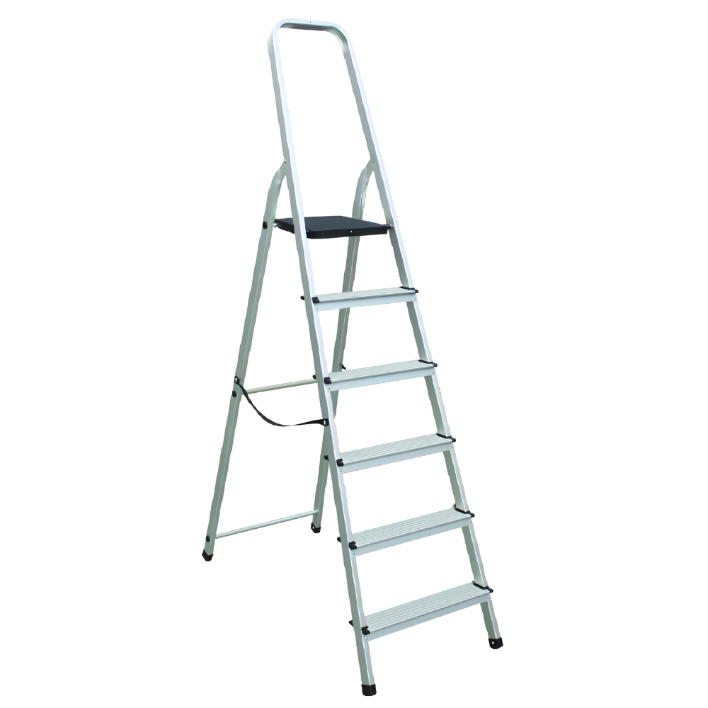 BULLSTRONG ALUM. LADDER R16007 6STEPS