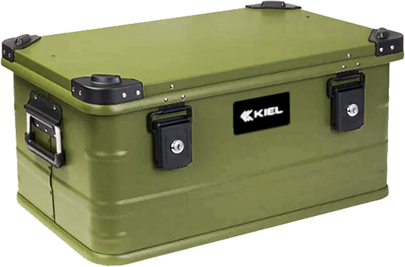 KIEL ALUMINUM CASE RC4H ARMY GRN MEDIUM