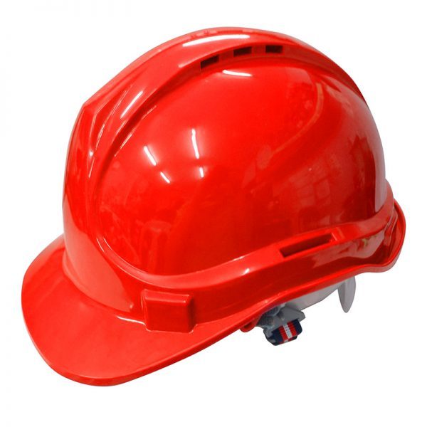 POWERCRAFT CONST'N SAFETY HELMET W/STRAP PCSHR
