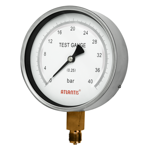 ATLANTIS PRESSURE GAUGE 1/4'' NPT SC-LA 0-1000PSI
