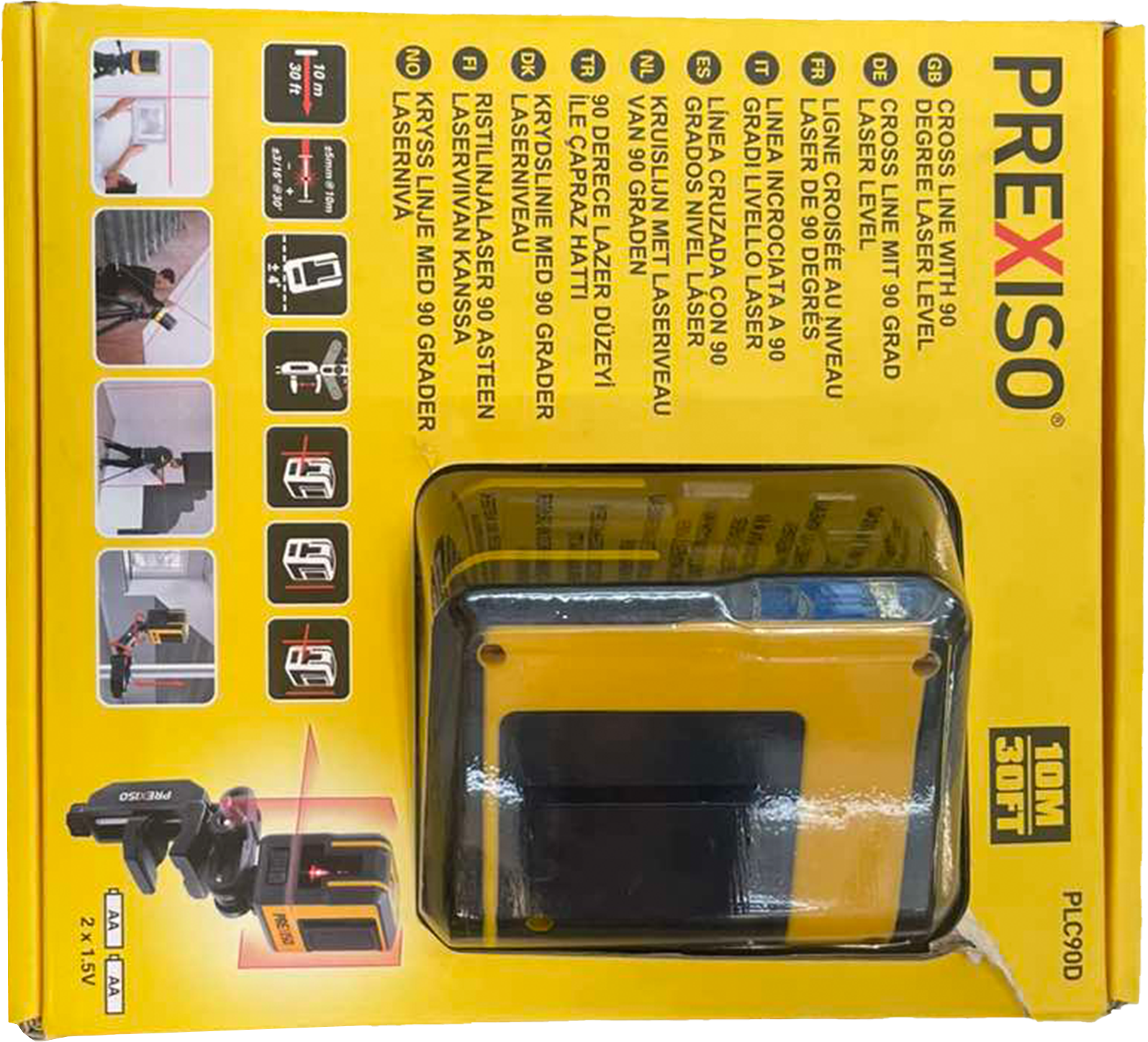 PREXISO CROSS LINE W/ 90 LASER LEVEL PLC90D