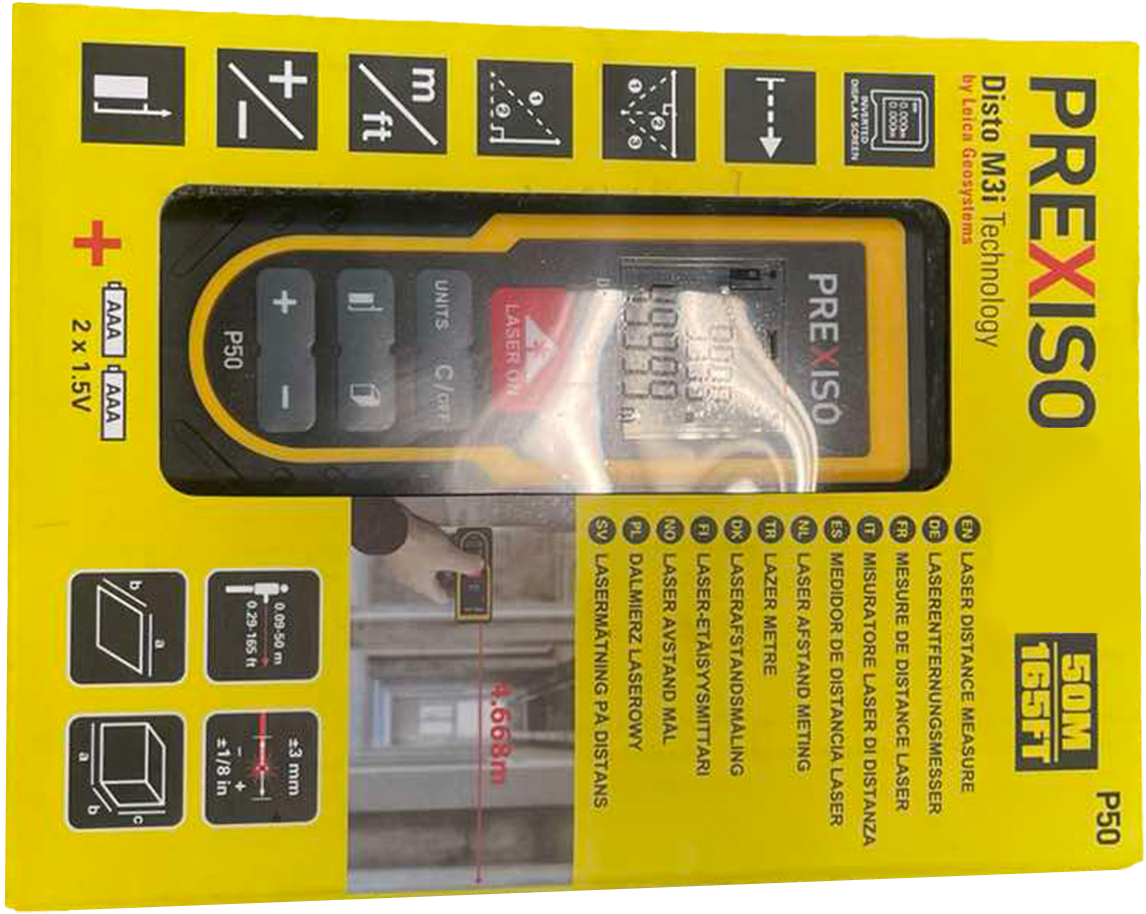 PREXISO LASER DISTANCE MEASURE P50