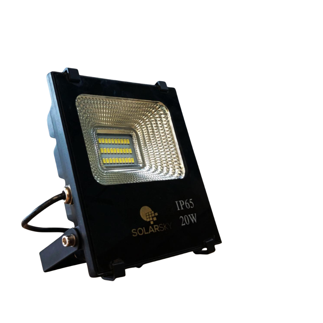 RECHARGEABLE SOLAR FLOOD LIGHT